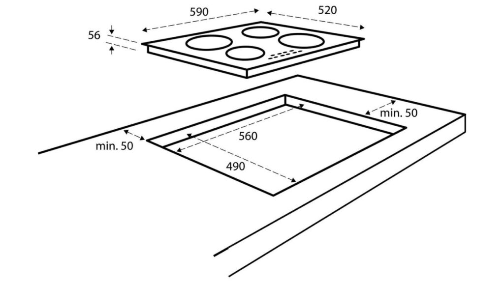 Inbouwtekening iki6010